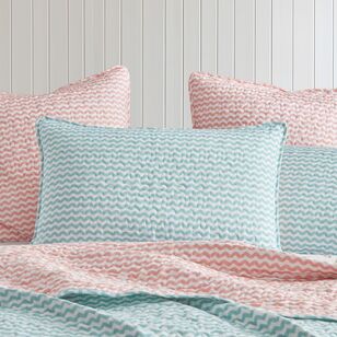 Spotlight Ric Rac Logan & Mason Ric Rac Quilted Coverlet Set Multicoloured