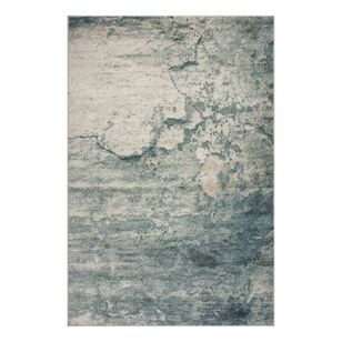 Limon Lunar Rug Slate Blue