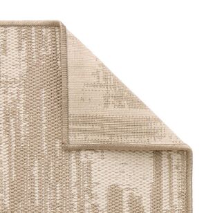 Luxury Living Indoor & Outdoor Striation Rug Natural