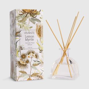 Radiance Lemon Myrtle 145mL Aromatic Reed Diffuser Clear 145 mL