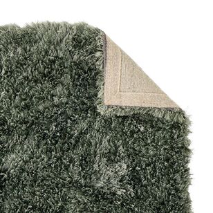 Luxury Living Nelson Shaggy Rug Green Green