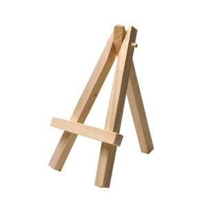 Ginger Ray Wooden Rustic Easels 3 Pack Brown