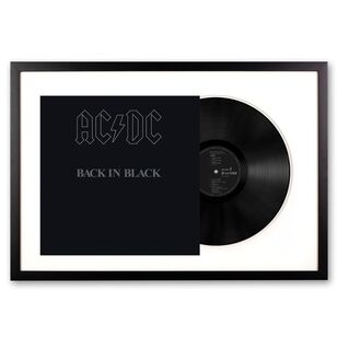 Vinyl Art AC/DC Back in Black Framed Album Art | Spotlight Australia