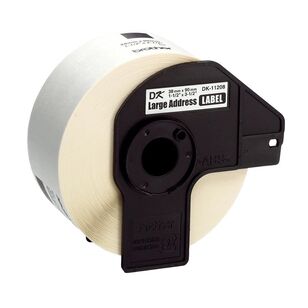 Rms Vol Laballing Brother DK11208 White Label White | Spotlight Australia