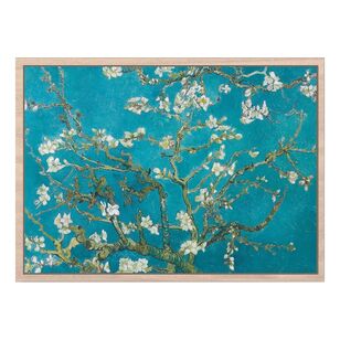 Impact Posters Vincent van Gogh Almond Blossom Saint Remy Framed Print Multicoloured 60 x 80 cm
