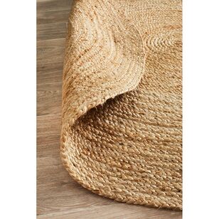 200x200 Round Rug Rug Culture Atrium Polo 2 Round Rug Natural 200 x 200 cm | Spotlight ...