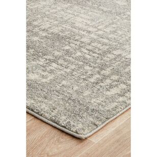 Rug Culture Mirage 354 Hall Runner Silver