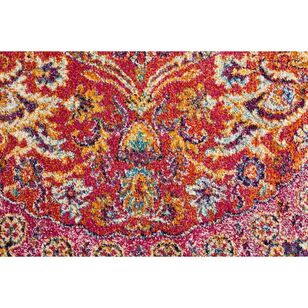 Rug Culture Museum 867 Round Rug Magenta