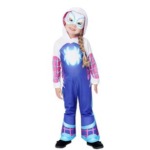 Gwen Stacey Ghost Spider Deluxe Toddler Costume Multicoloured Toddler