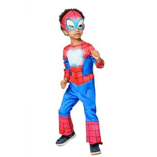 Spider-Man Deluxe Toddler Costume Multicoloured Toddler