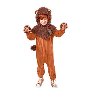 The Wizard of Oz Cowardly Lion Deluxe Costume Multicoloured
