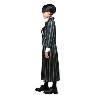 Nevermore Academy Black Costume (Netflix Wednesday) Multicoloured