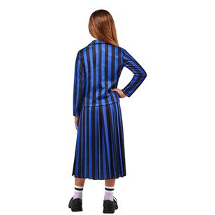 Nevermore Blue Academy Uniform (Netflix Wednesday) Multicoloured