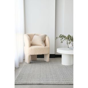 Rug Culture Madras Parker Rug Dove Grey
