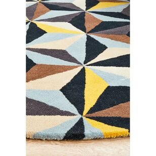 Rug Culture Matrix 900 Round Rug Multicoloured