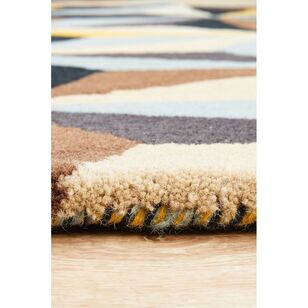 Rug Culture Matrix 900 Round Rug Multicoloured