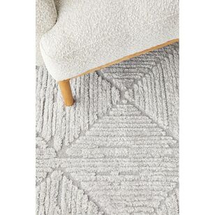 Rug Culture Serenade Shilo Runner Silver