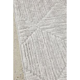 Rug Culture Serenade Shilo Runner Silver