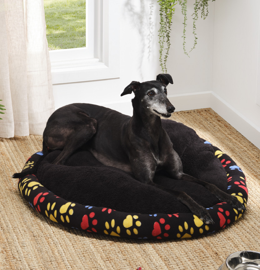 Reversible Fleece Dog Bed Project