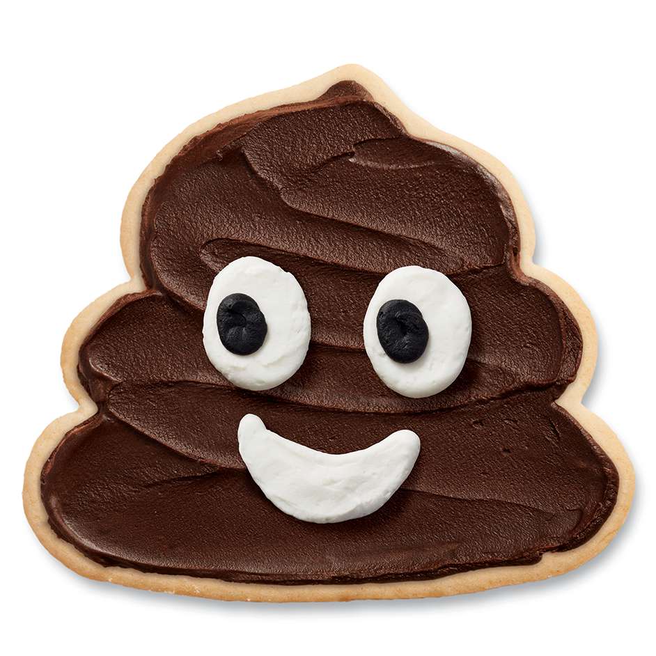 Ro Poop Swirl Emoji Cookies Project
