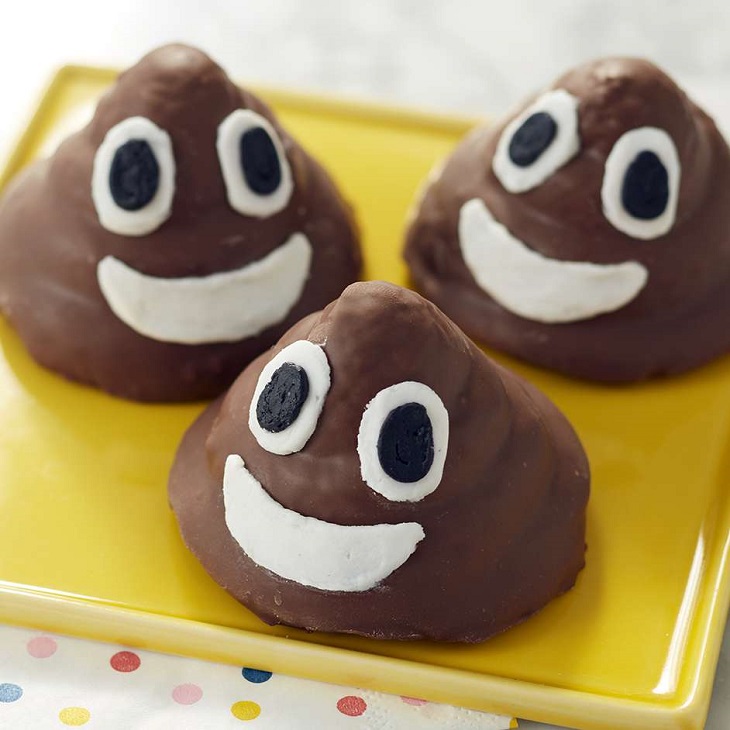 Ro Poop Swirl Emoji Treats Project