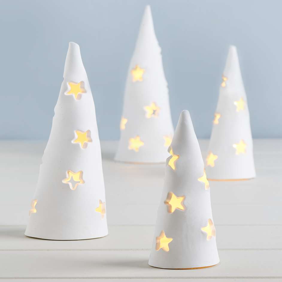Sculpey Christmas Trees Project