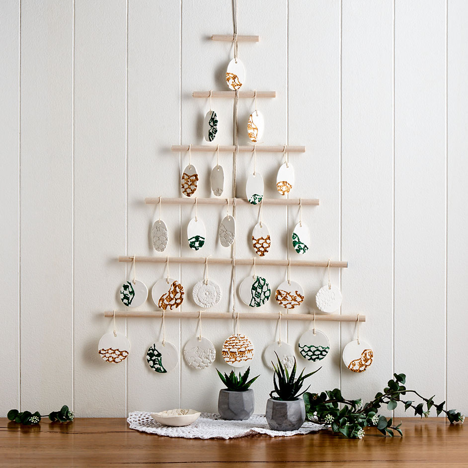 Sculpey Christmas Wall Hanging Project