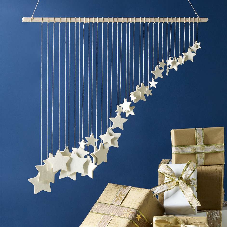 Sculpey Star Wall Hanging Project