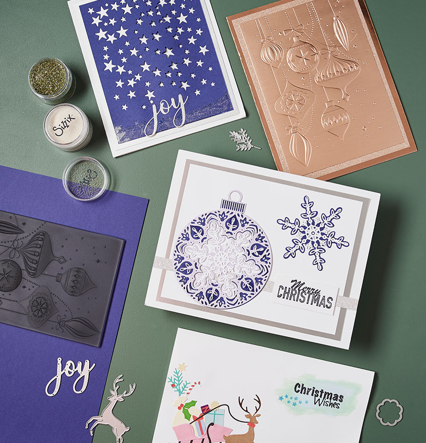 Sizzix Christmas Cards Project