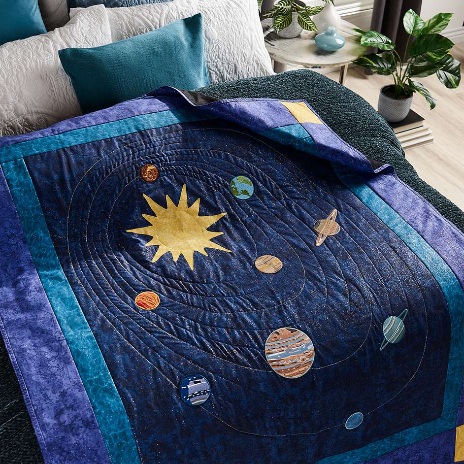 Solar System Quilt Project