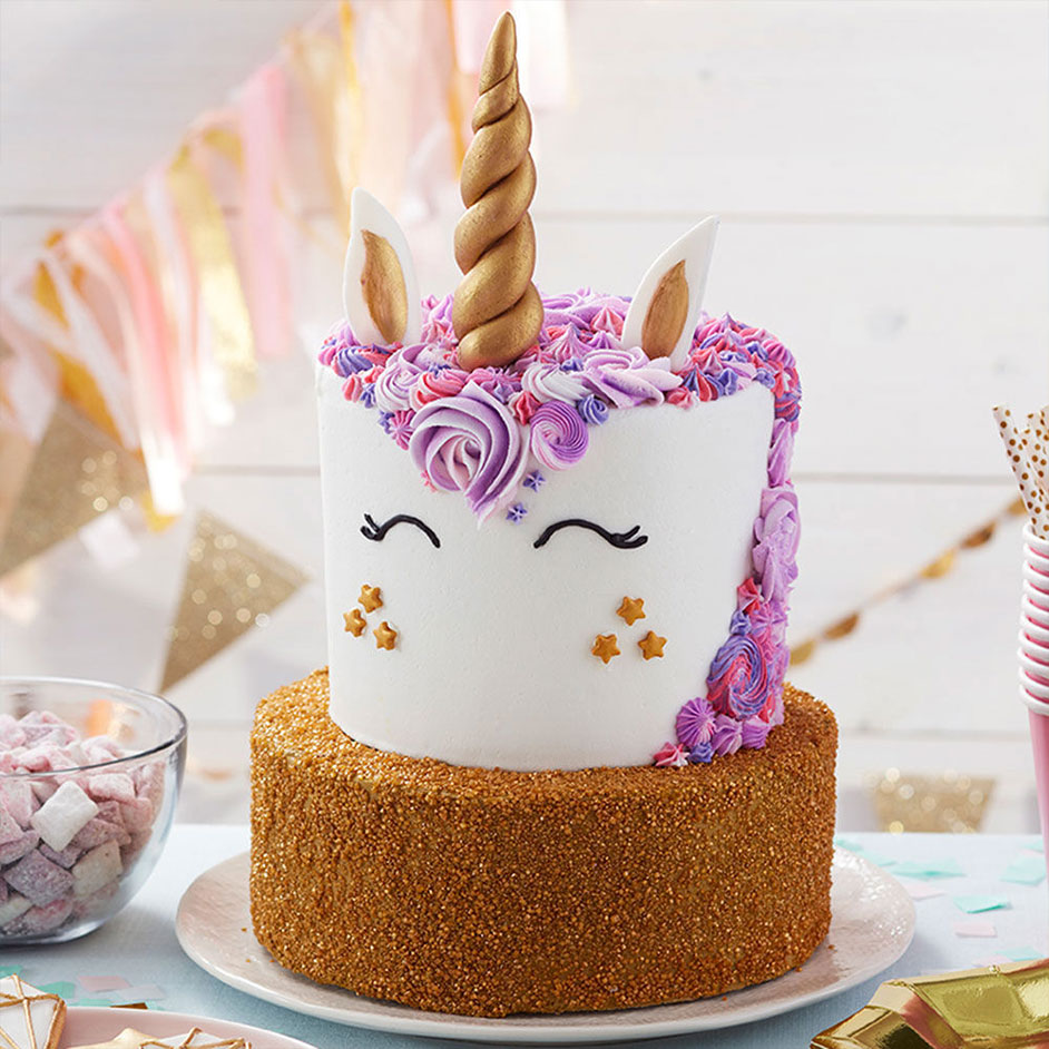 Sparkling Unicorn Cake Project