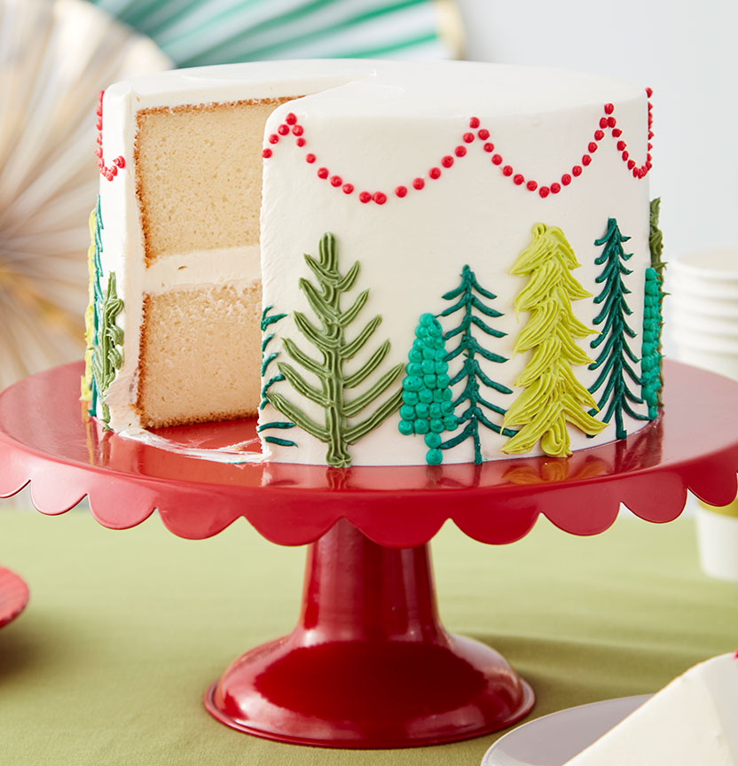 Spruced Christmas Tree Cake Project