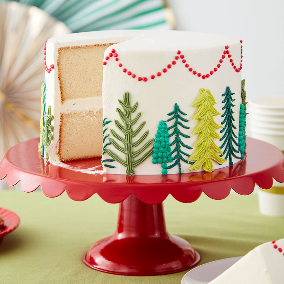 Spruced Christmas Tree Cake Project