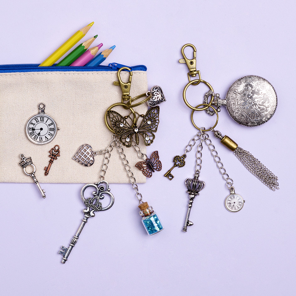 Steampunk Key Rings Project | Spotlight New Zealand
