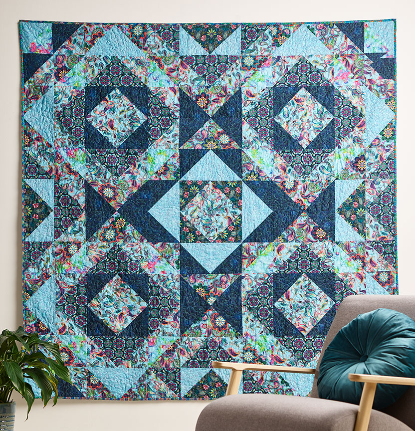 Studio E Blooming Paisley Quilt Project