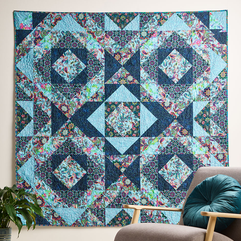 Studio E Blooming Paisley Quilt Project | Spotlight Singapore