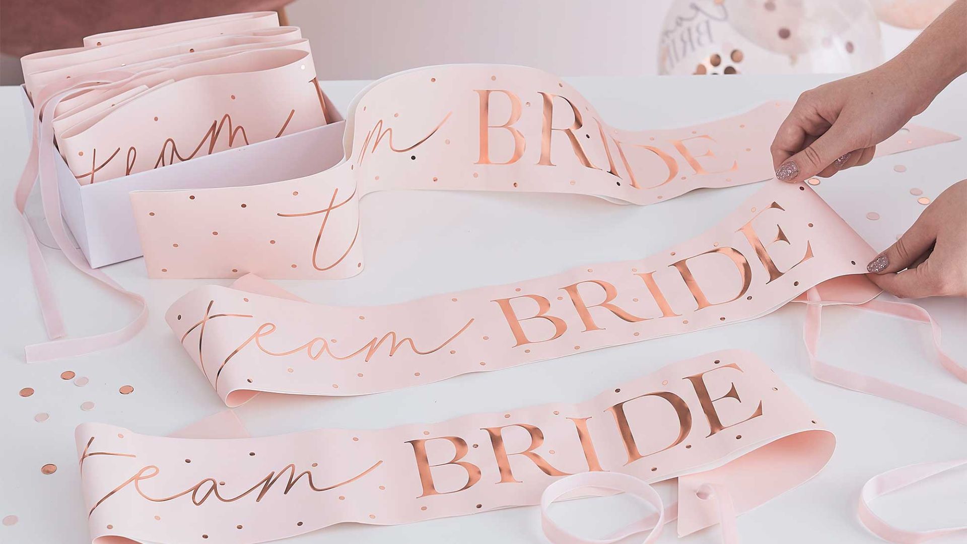 How To Style Your Bridal Engagement Party With Ginger Ray
