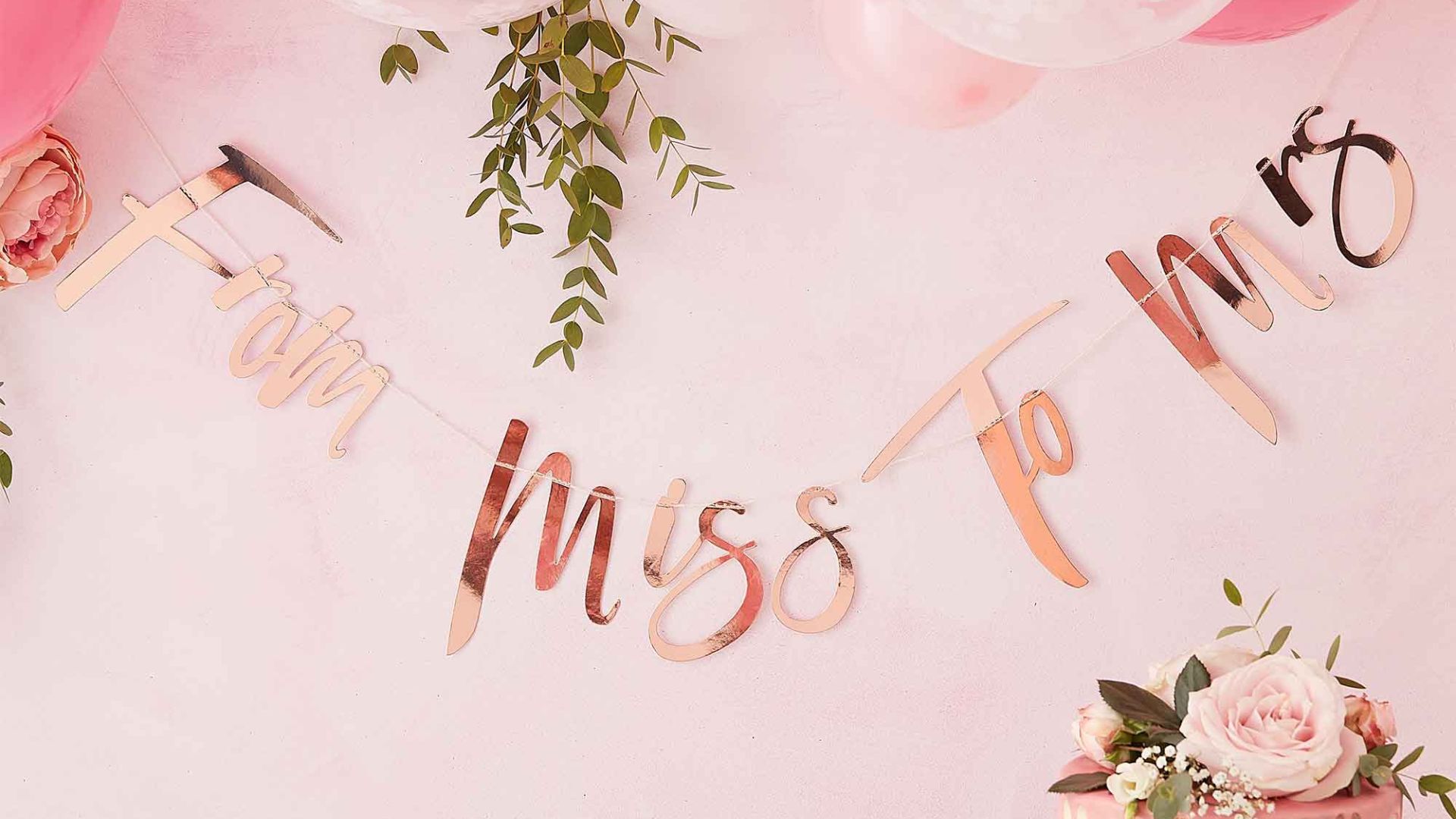 Ginger Ray Style Your Bridal Engagement Party With Ginger Ray | Spotlight Singapore