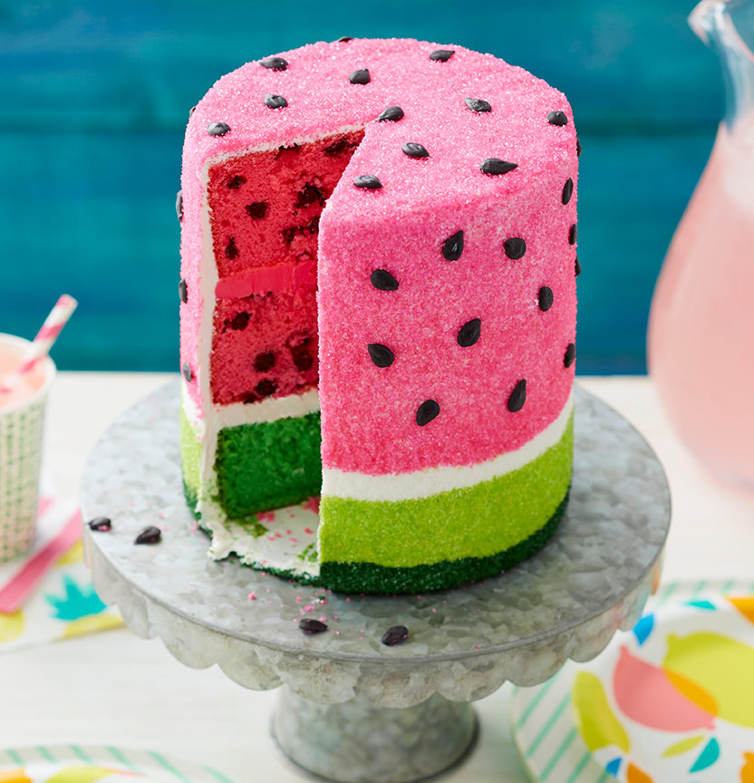 Summer Watermelon Cake Project