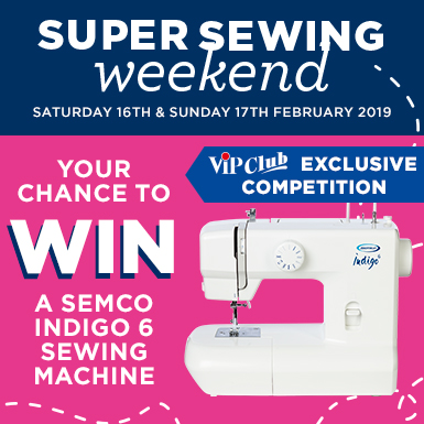Super Sewing Weekend Competition 2019