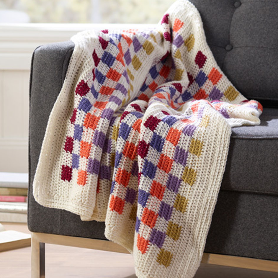 Geometric Throw Superwash Geometric Throw Project | Spotlight Australia
