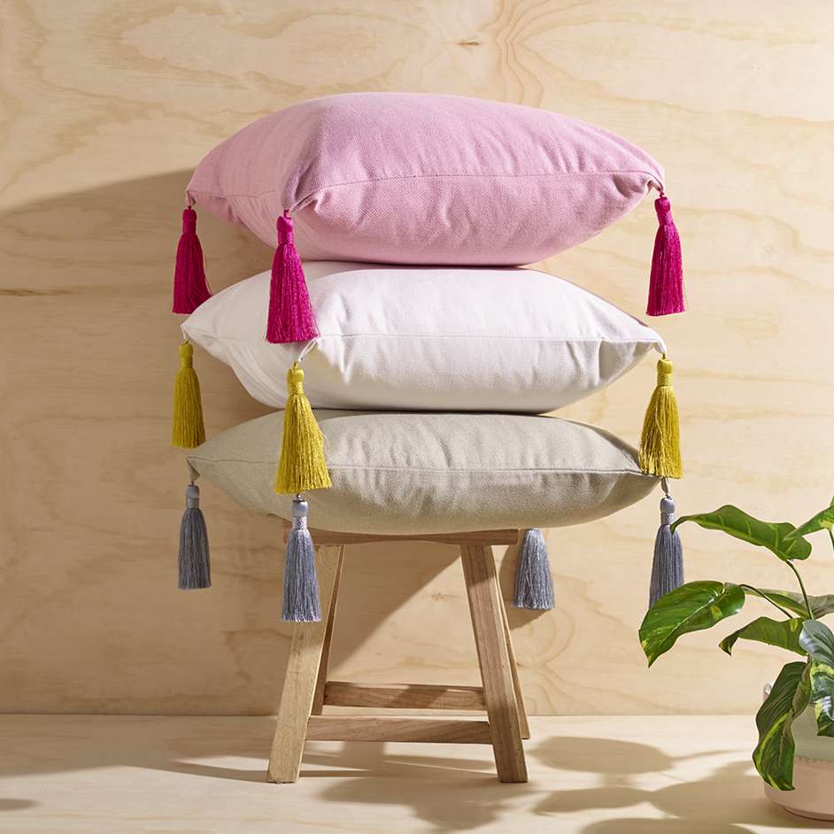 Tassel Cushions Project
