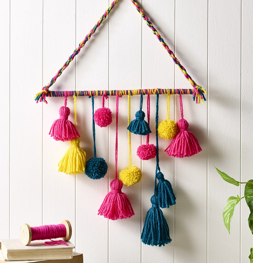 Wall Hanging Glitter Paper Craft Ideas Blog Wall Decor