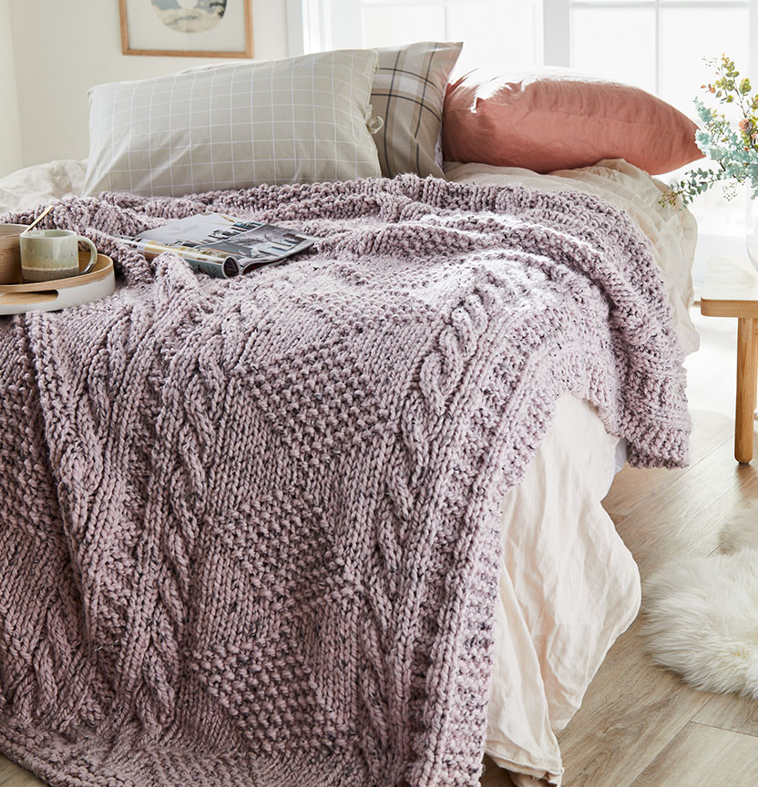 Textured Throw Project