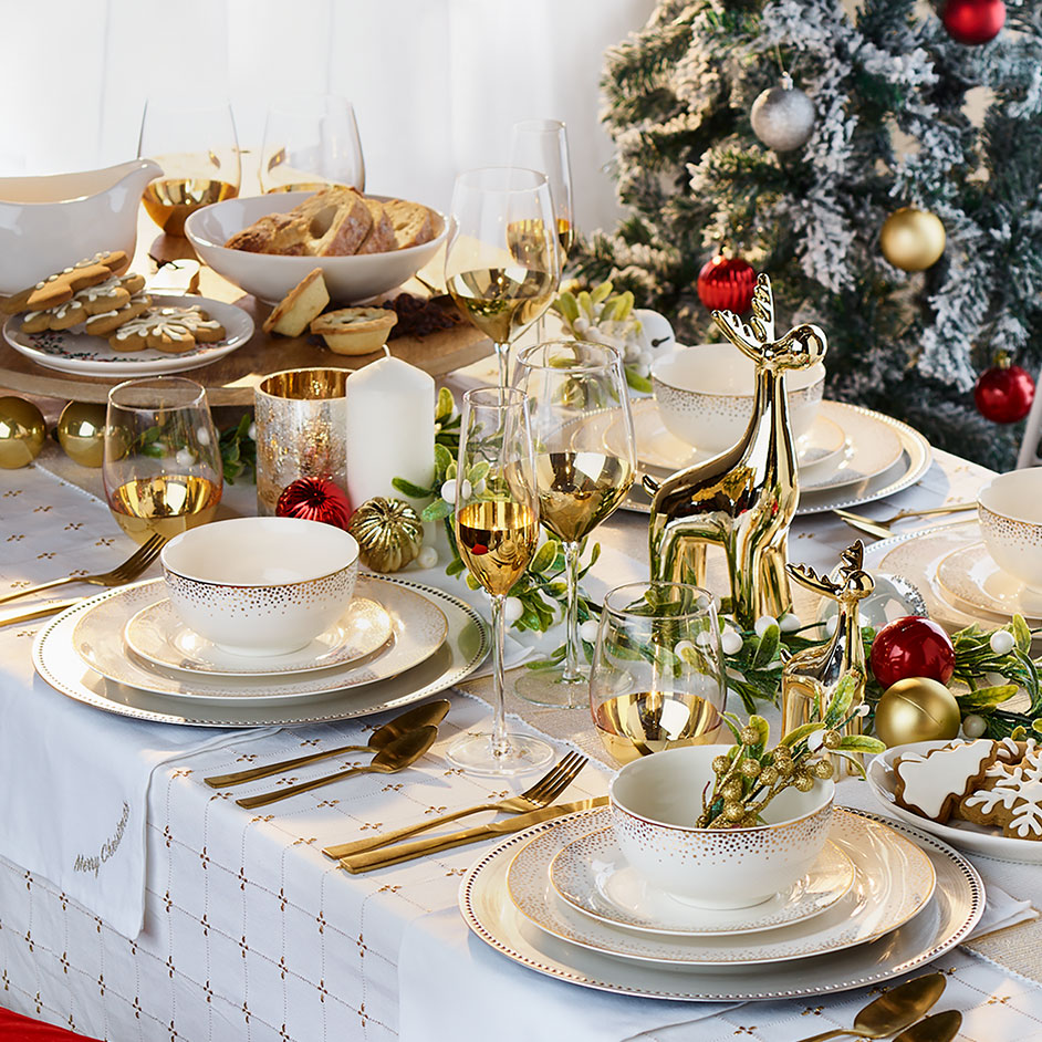 The Perfect Christmas Table Setting Project