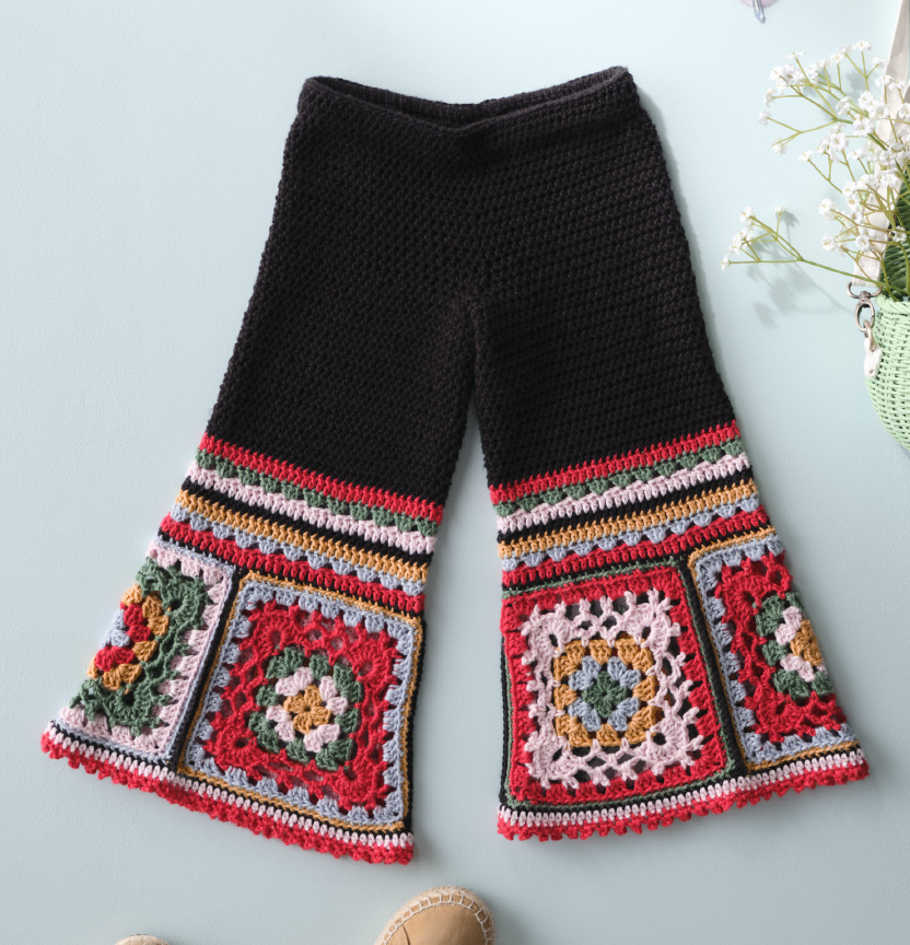 Toddler Crochet Pants Project