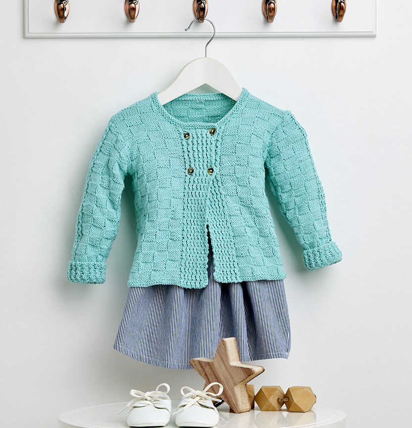 Tootgarook Knit Baby Cardigan Project