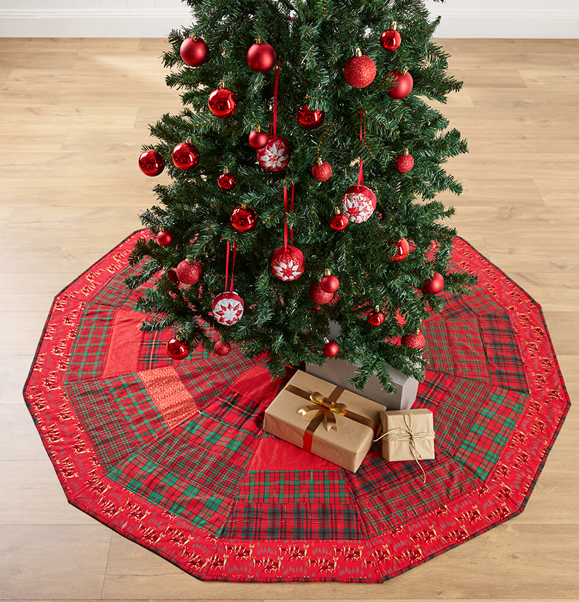 Traditional Tree Skirt Project