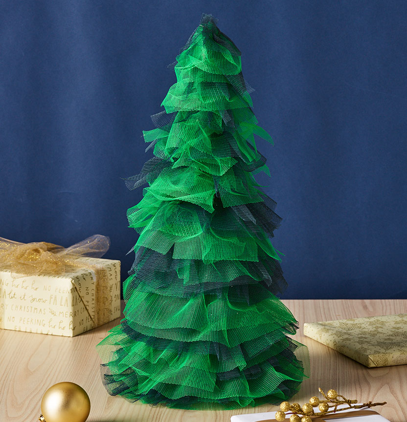Tulle Christmas Tree Project