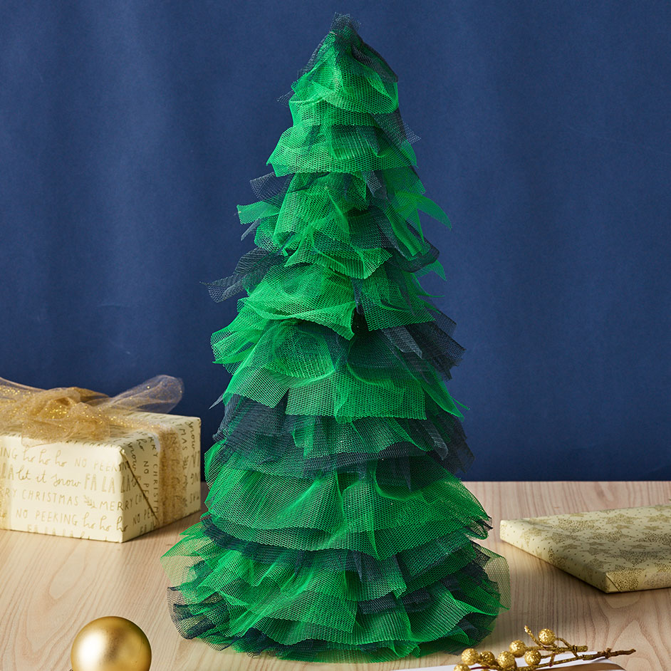 Tulle Christmas Tree Project